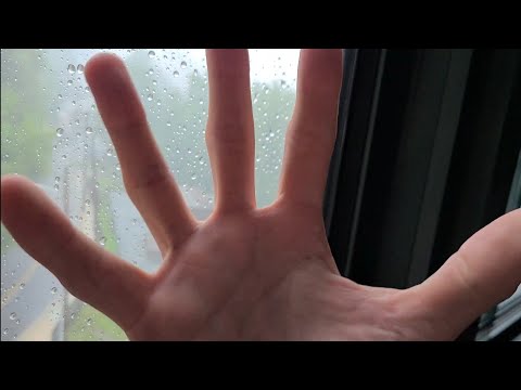 ASMR - Thunderstorm with some light hand movements