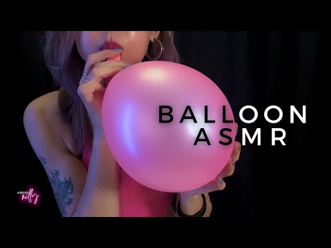 ASMR | Balloon Blowing, Rubbing, Deflating 🎈 (No Talking)