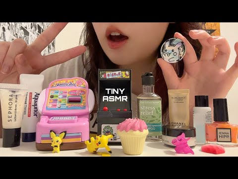 ASMR with TINY TRIGGERS 😚🤏🏻 surprisingly relaxing 💤 mostly TAPPING