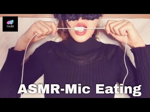 ASMR:: Mouth Sounds:: Mic nibbling:: licking ::tingling 초보 입소리