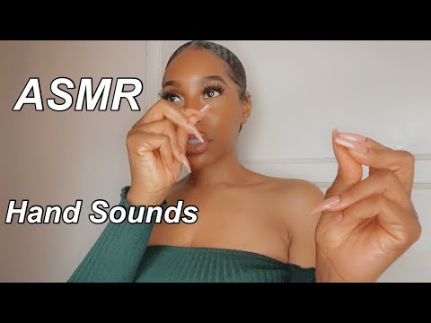 ASMR | Hand Sounds No Talking W/Gum Chewing