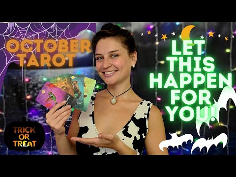 ASMR OCTOBER TAROT READING ~ LET THIS HAPPEN FOR YOU