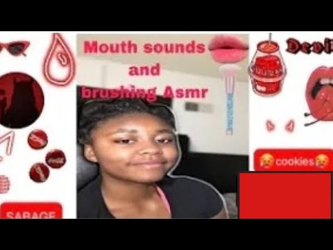 ASMR | Mic Brushing & Mouth Sounds ~ Old Video