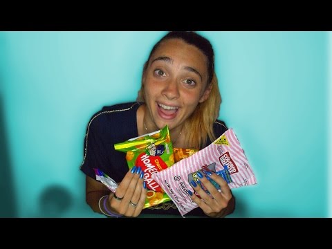 ASMR Trying Snacks from All Around the World | Eating and Crincking Sounds