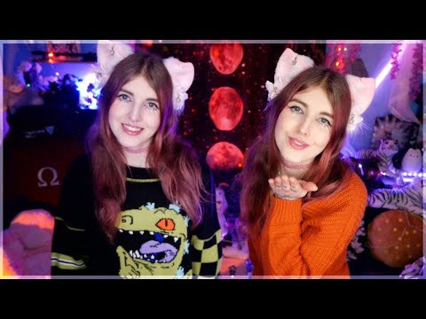 ASMR Twin Kisses & It's OKAY (Personal attention with gentle visuals) | Jinxy ASMR