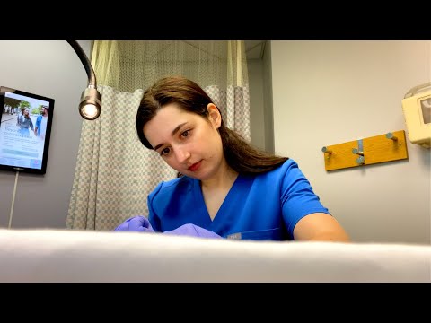 ASMR| Seeing the Gynecologist- Annual Exam and Pap Smear! (Breast, Abdominal, Pelvic exam)