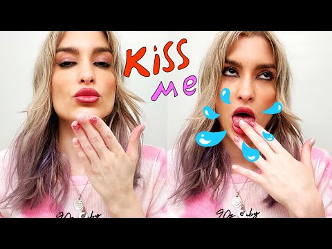 ASMR | DEEP THROAT ECHO | COUNTING IN FRENCH | BREATHY WET MOUTH SOUNDS 🤟👅✨