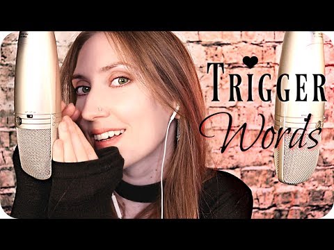 ASMR Very Tingly Trigger Words 💋 Breathy, Clicky Whispering (It’s OK, Sk, Scratchy, Good, Glitter +)