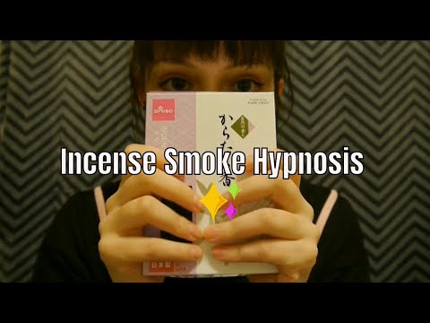 ⭐ASMR Relaxing Incense Smoke Hypnosis on a Rainy Day ✨(Lofi)