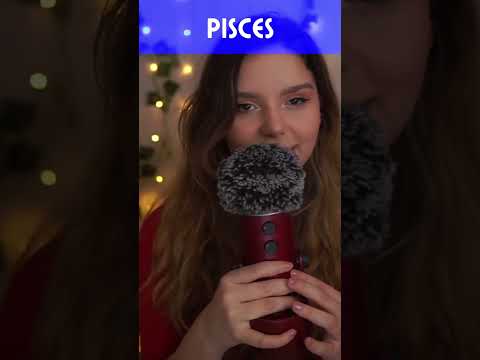 Weekly horoscope pieces #asmr #horoscope #pisces #tingles #mouthsounds #relaxing