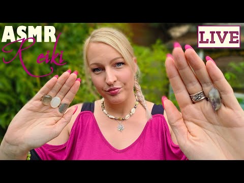 LIVE ASMR REIKI Root Chakra Muladhara Session for Grounding, Passion & Stability Balancing