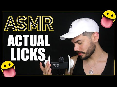 ASMR - Actual Mic Licks! (Male Whisper for Sleep & Relaxation)