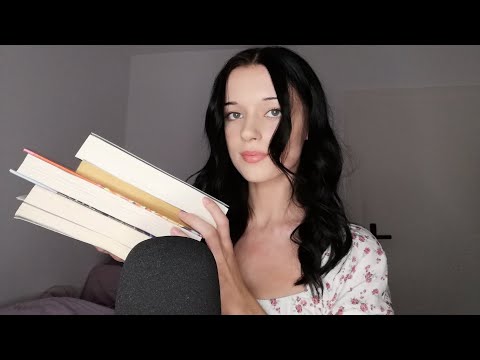 ASMR | What I want to read in November (book tapping and whispering)