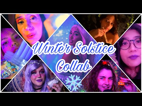 ASMR Moon Goddesses Celebrate Winter Solstice! ❄️ | Galaxy triggers + soft spoken + whispers