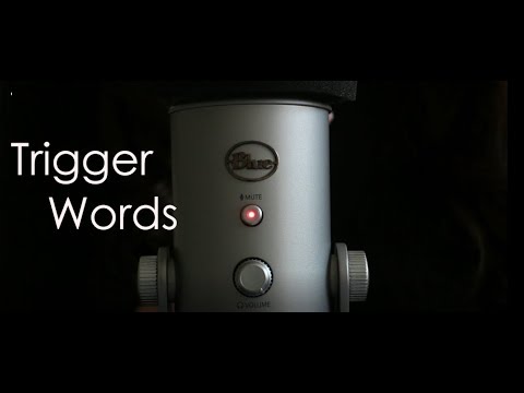ASMR Trigger Words