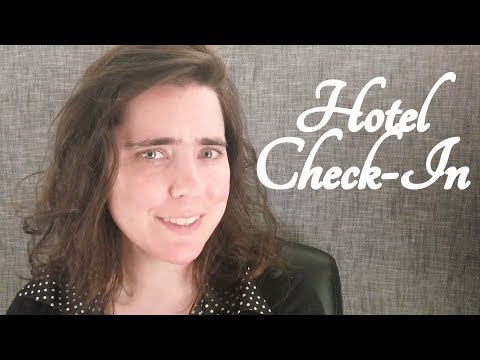 ASMR Hotel Check-In Role Play (DC Hilton) ☀365 Days of ASMR☀
