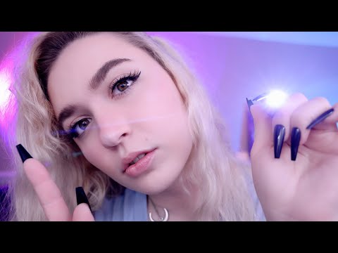 ASMR | Testing Your Focus • Follow my Finger • Follow the Light • Checking Your Eyes ♡