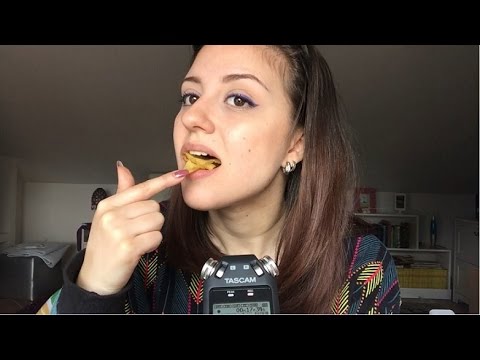 ASMR Binaural - Eating Sounds Extreme Crunchy - Potato Chips