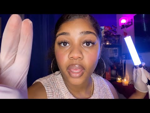 ASMR- CRANIAL NERVE EXAM 😴💓 (Light Triggers, Personal Attention, Follow My Instructions...) 🔦