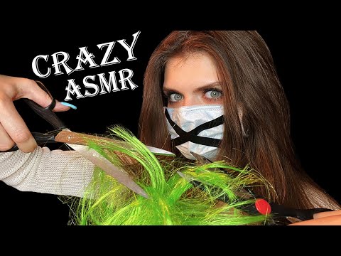 ASMR FREAKY BARBER Roleplay - Aggressive Haircut Sounds