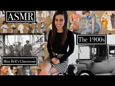 [ASMR] Learn about the 1900s - History Teacher Roleplay