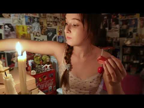 ASMR Let me relax you💤😴 candle lit 🕯️