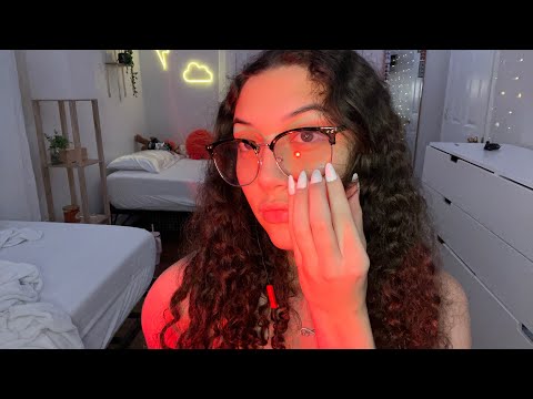 ASMR fast and aggressive glasses tapping 🕶️🤍
