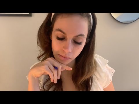 [ASMR] Personal Tutor Gives You A Lesson On Writing (Personal Attention)