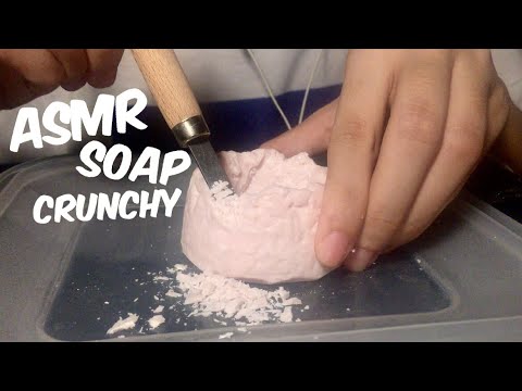 ASMR Soap Carving, Grinding, Crunchy, Triggers