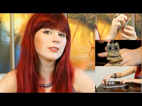 ASMR Jewelry Sounds Tingle Triggers, Show & Tell Corey Kay Collection Haul 3D Binaural