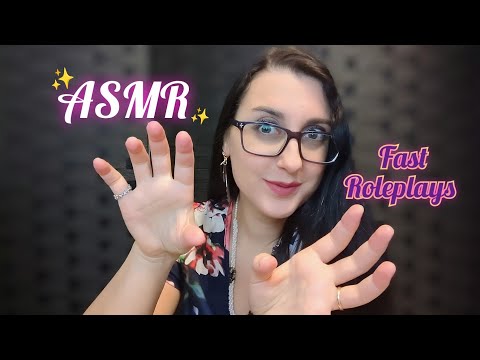 10000% SENSITIVITY ~ Fast NONTYPICAL ASMR Roleplays For Sleep (personal attention, visual triggers)