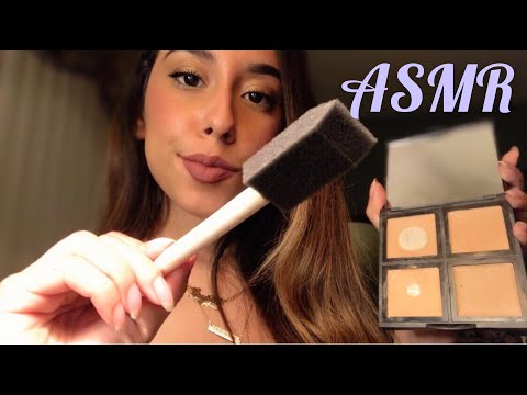 ASMR DOING YOUR MAKEUP WITH WRONG PROPS! (personal attention)