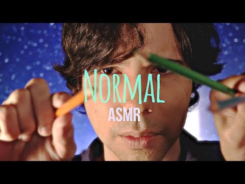 Normal ✔ ASMR ? #11 ⋄ Drawing on you Face ⋄  Sparks ⋄ Tapping pencils ⋄