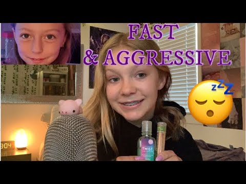Fast & Aggressive trigger COLLAB WITH BEST DAY EVER ASMR ❣️😴🌊⭐️🎀