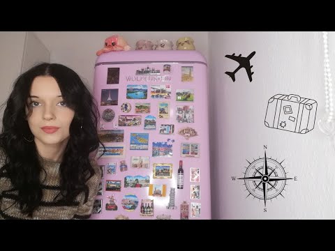 ASMR | Showing You My Magnet Collection (Close-up, Clicky Voice Over)