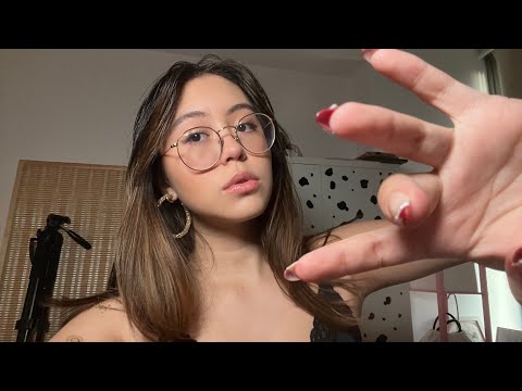ASMR In Your Face Camera Tapping and Scratching