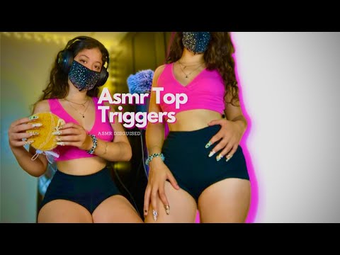 Top 5 ASMR 💕Triggers with Mouth Sounds, Scratches, and Nail Tapping🥰