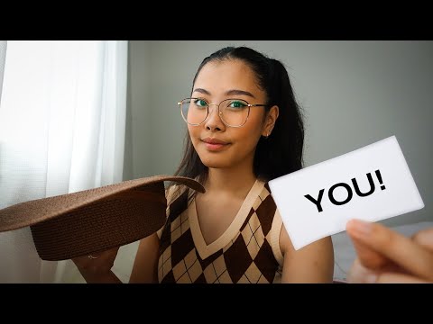[ASMR] Picking YOUR Names Out of a Hat
