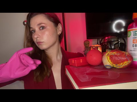 asmr fast and random RED/PINK triggers (aggressive tapping, personal attention, soft spoken)