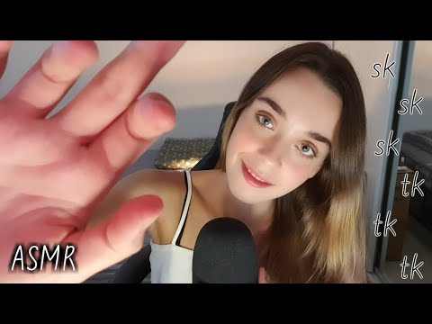 [ASMR] Soft And Sleepy Sk & Tk Sounds | Relaxing Hand Movements
