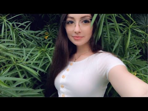 ASMR collecting herbs with me in the forest [ROLEPLAY] (funny)