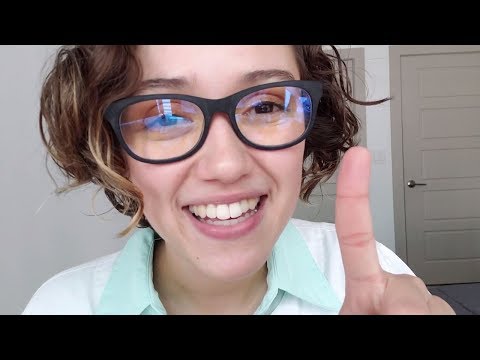ASMR Quick Cranial Nerve Exam 💙 || Personal Attention, Face Touching