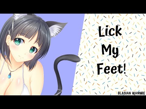 Lick my feet! // Foot worship RP