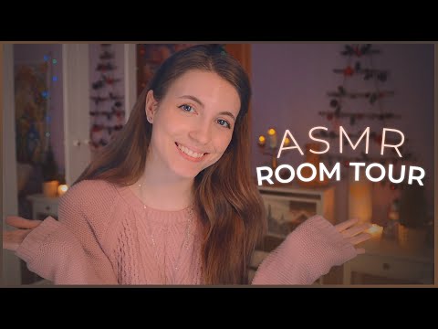 Room Tour | Vlog & ASMR con objetos de mi cuarto 🍂🕯️