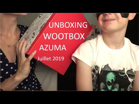 {ASMR} Unboxing Wootbox Azuma