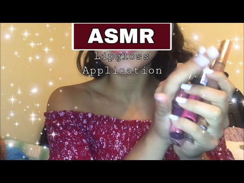 *ASMR* 🌸Trying On Lipglosses 🌸