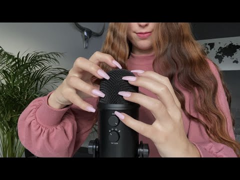 ASMR | FAST and AGGRESSIVE MIC SCRATCHING, TAPPING and MOUTH SOUNDS⚡️