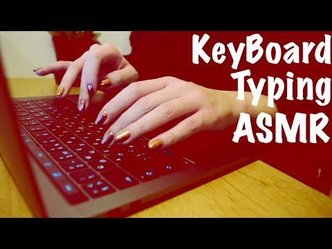 ASMR keyboard typing | Mechanical & MacBook Pro | Scratching | No talking