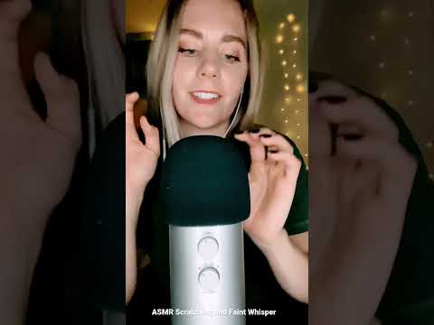 ASMR Scratching with a Faint Whisper for Tingles