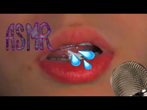 Asmr wet mouth sounds 💦 Some kissing 😽